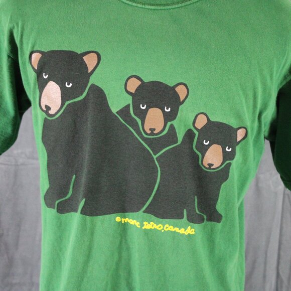 Vintage Graphic T-shirt - Marc Tetro 3 Bear Graphic - Men's Medium - Picture 2 of 7
